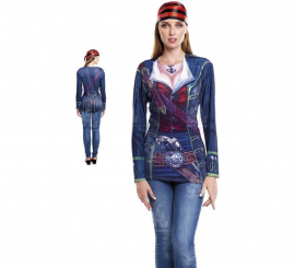 Camiseta Pirata Mujer