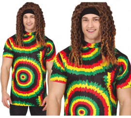 Rasta-T-Shirt für Herren