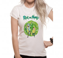 Rick and Morty Portal T-shirt for women