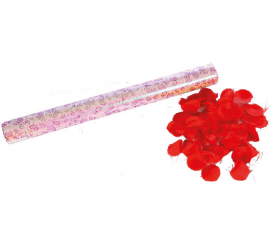 50 cm Red Petals Kabuki Confetti Cannon