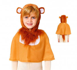 Costume da leone di peluche per un bambino