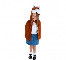 Children's Deluxe Plush Fox Cape