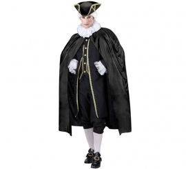 Capa elegante preta de 120 cm para adultos Capa elegante preta de 120 cm para adultos