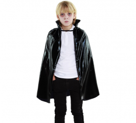 Metal Cape 90 cm Black Children