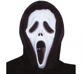 Masked Ghost Mask with Hood for Halloween