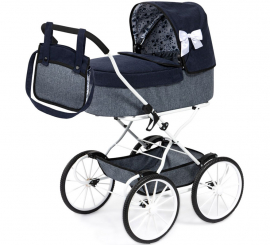 Carro de Muñecas Clásico azul