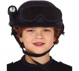 Riot Helmet with Flashlight for children