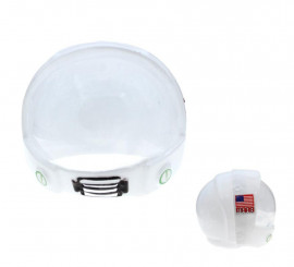 White astronaut helmet for adults