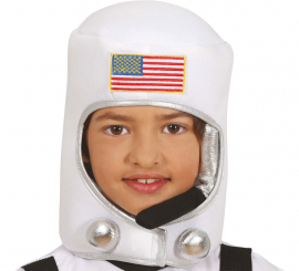 Capacete de astronauta infantil em tecido