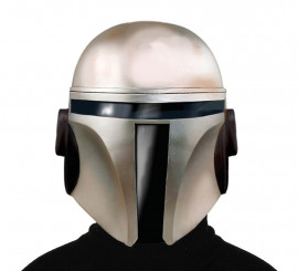 Silver Space Soldier Helmet