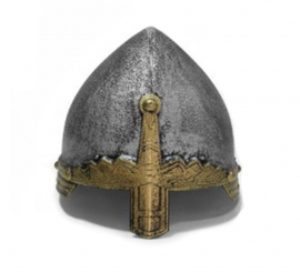 Aged Medieval Soldier Helmet