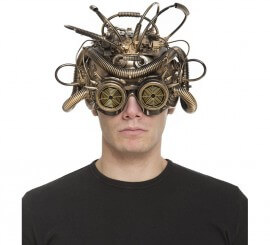 Steampunk-Helm