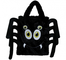 Spider Plush Basket 19x23 cm