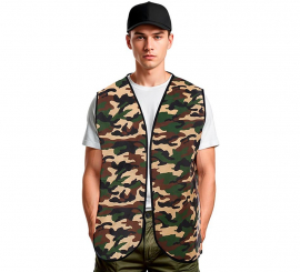 Chaleco Militar Camuflado adulto