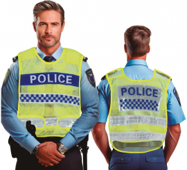 Chaleco Policía de Tráfico amarillo