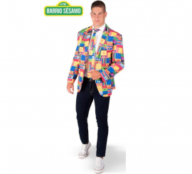 Men's Multicolor Sesame Street Jacket