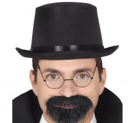 Black classic top hat