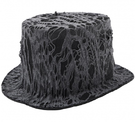 Top Hat with Spider Web