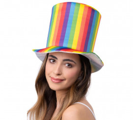 Adult Deluxe Pride Top Hat