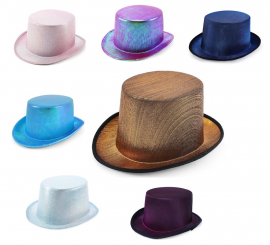 Adult Fancy Top Hat in Various Colors