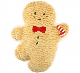 Cojín Peluche Galleta de Jengibre con bastón de 40 cm