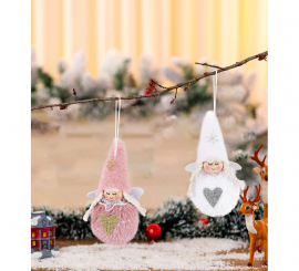 Colgante Bola Ángel surtidos de 12 cm