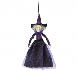 Witch Pendant with Light 48 cm