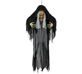Witch Pendant with Light, Sound and Movement 120 cm