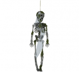 Pendentif squelette moussu de 40 cm