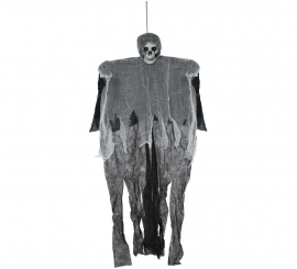 Pingente de esqueleto preto e branco de 90 cm Pingente de esqueleto preto e branco de 90 cm