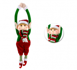 58 cm Smiling Elf Doll Pendant