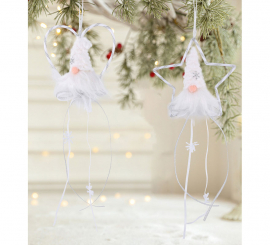 Colgante Duende Estrella/Corazón surtidos de 35 cm