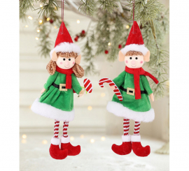 Colgante Elfos surtidos de 26 cm