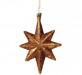 16 cm Gold Star Pendant