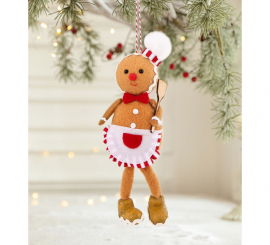 Colgante Galleta de Jengibre Cocinero 17 cm