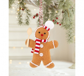 Colgante Galleta de Jengibre Cocinero 9 cm