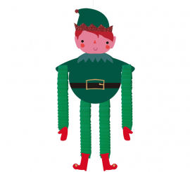 Colgante Panal de Elfo de 45 cm