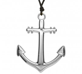 Silver Anchor Necklace