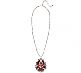 Skull Gem Pendant Necklace
