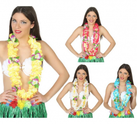 Colar Havaiano Multicolor em 4 cores sortidas