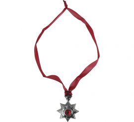 Colar Medalhão de Vampiro 9x7 cm