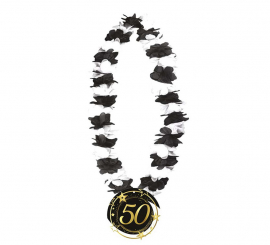 Black and White 50 Years Necklace