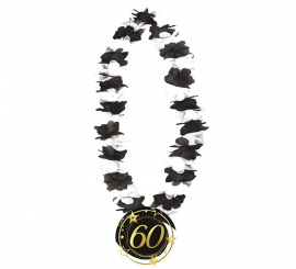 Black and White 60 Years Necklace