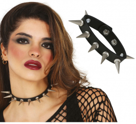 Adult Punk Spiked Collar