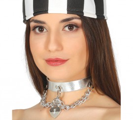 Collana punk in argento