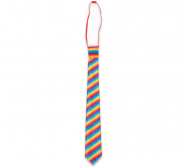 65cm Rainbow Tie