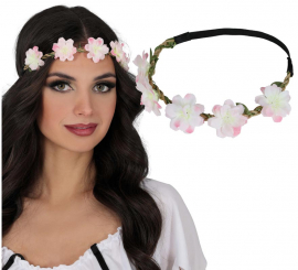 Corona de Flores rosas