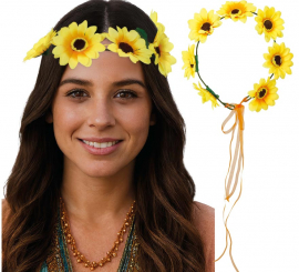 Corona de Margaritas amarillas