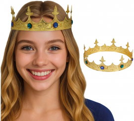 Corona Medieval Metálica adultos