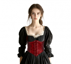 espartilho vermelho para mulheres